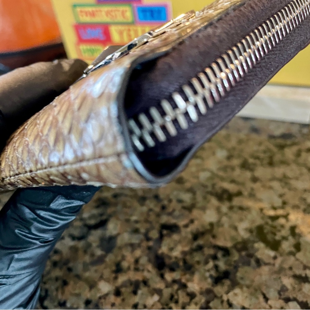 Fendi Python Zip Around Wallet Limited Edition - image 3